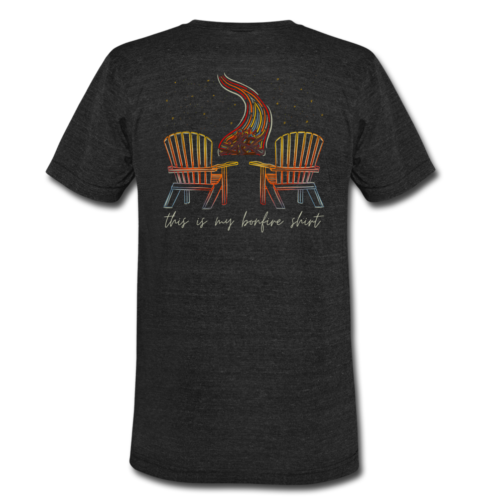 Bonfire Short Sleeve Tee - heather black