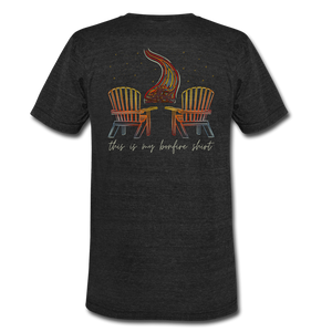 Bonfire Short Sleeve Tee - heather black