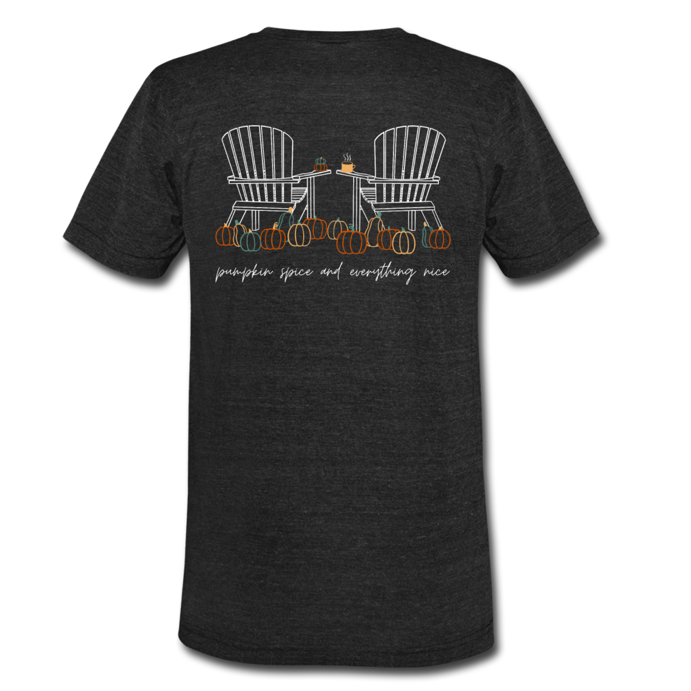 Pumpkin Patch Short Sleeve Tee - heather black