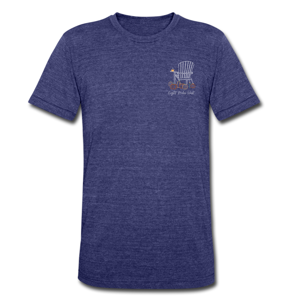 Pumpkin Patch Short Sleeve Tee - heather indigo