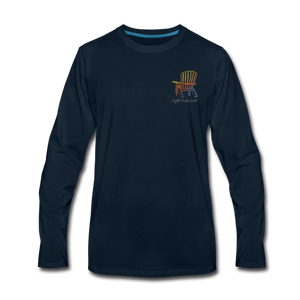 Bonfire Long Sleeve Tee - deep navy