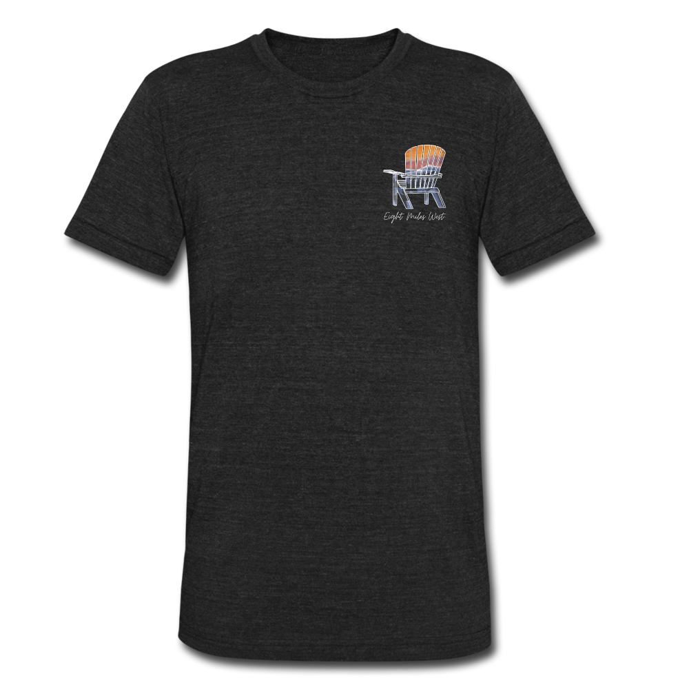 "Mountains Are Calling" Short Sleeve Shirt - heather black