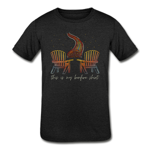 Kids' Bonfire Short Sleeve Tee - heather black